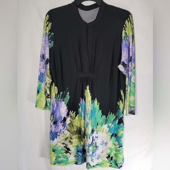 Multicolored Tunic Sz XL - Picture 2 of 10